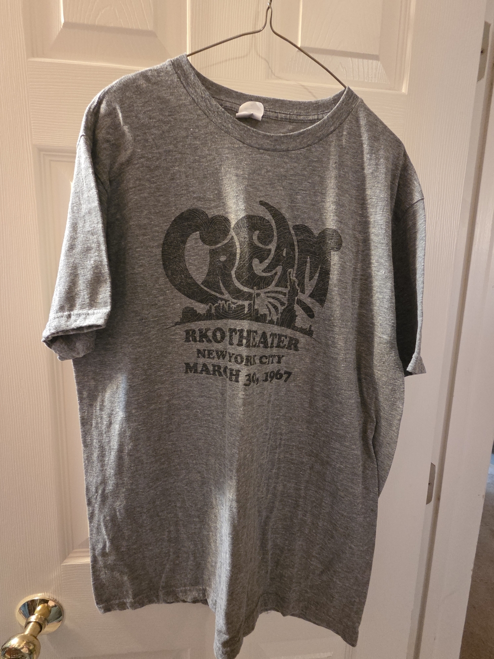 Cream Crew Graphic T-Shirt - RK O'Flater New York City Design